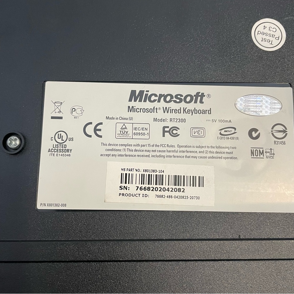 Microsoft keyboard - Picture 6 of 6